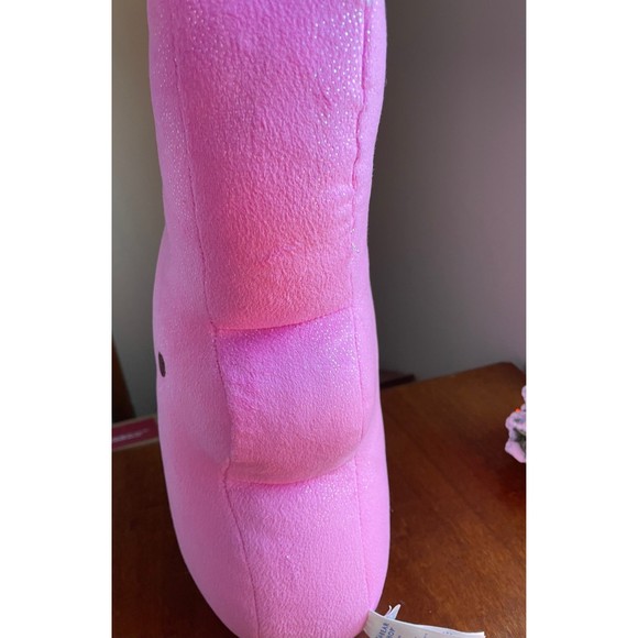 Build a Bear Pink Peep Bunny Rabbit Shimmery Plush 16” - Picture 5 of 7